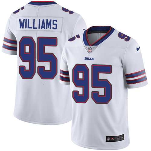Nike Buffalo Bills #95 Kyle Williams White NFL Vapor Untouchable Limited Jersey,We sell and wholesale Nike Buffalo Bills #95 Kyle Williams White NFL Vapor Untouchable Limited Jersey on line form chian!